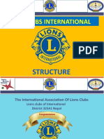 The International Association of Lions Clubs (Lions Clubs International) District 325 A 1, Multiple District 325, Nepal LY 2018-2019