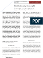 Criminal Identification Using Raspberry Pi: Vivek Kalaskar, Amit Vajrashetti, Swanand Zarekar, Ramij Shaikh