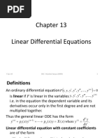 Linear Differential Equation