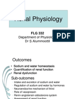 FLG 332 Renal Physiology - 1 (2019)