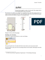 Example 7: Tilt-Up Wall: Starting A New Structure