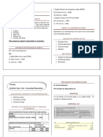 Provision For Depreciation