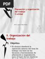 Planeación y Organización Del Trabajo III Unidad