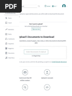 Upload 5 Documents To Download: Search