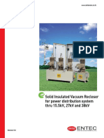 Catalog Solid Recloser ENTEC 1810 - V5.0 PDF