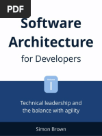 Software Architecture For Developers Sample