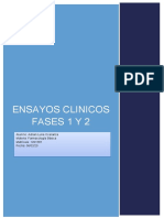 Ensayos Clínicos Fases I y II