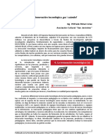 1 2020 - ¡Y La Innovación Tecnológica Pa' Cuándo? - Enero2020