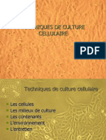 Techniques de Culture Cellulaire - Pps