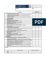 Checklist For Waterproofing - Terrace