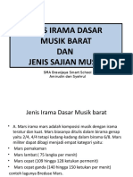 Seni Musik Jenis Irama Dasar Dan Sajian Musik