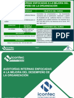 11ve03-V2 Auditorías Internas Desempeño de La Organización