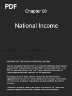 Business Environment Chapter 08 National Income 1