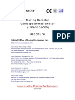 Moving Detector Goniospectroradiometer LSG 3000ccd