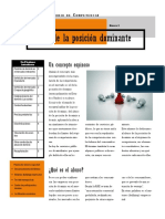 003 Taller Régimen de Competencia - Guia Abuso Posición Dominante