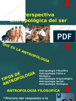 Perspectiva Antropológica Del Ser Humano