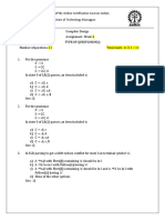 Assignment - 6 - Compiler Design