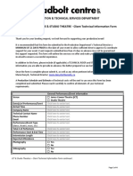 JCT & Studio Theatre - Client Technical Information Form (2017-18)