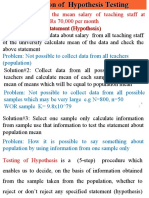 5 - Test of Hypothesis (Part - 1)