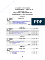 University Departments: Anna University Chennai:: Chennai 600 025