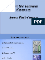 OPM Armour Plastic Company