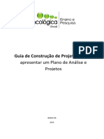 Guia de Construção de Projetos Como Apresentar Um Plano de Análise e Projetos 1 Edição