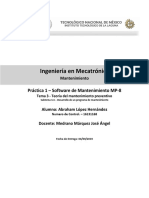 Práctica 1 - Software de Mantenimiento MP-8