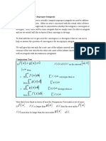 Comparison Test For Improper Integrals