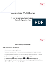 TP Link wr740n Basic Configuratio Guide