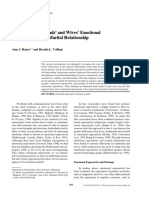 The Role of Husbands' and Wives' Emotional Expressivity in The Marital Relationship