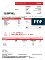 Fixedline and Broadband Services: Your Account Summary This Month'S Charges