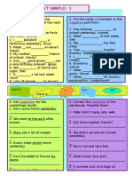 Past Simple: 3 Forms: Affirmative Negative