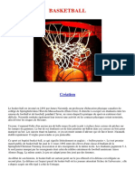 Le Basketball - Histoire Et Regles Du Jeu