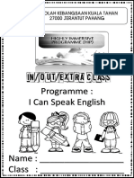 IN/out/Extra Class: Programme: I Can Speak English