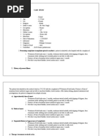 Case Study 1. Patient Bio-Data