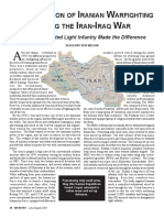 The Evolution of Iranian Warfighting During The Iran-Iraq War