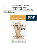 The Relationship Cure A 5 Step Guide To PDF