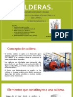 Calderas.: Universidad de Colima Facultad de Ingeniería Mecánica Y Eléctrica. Termodinámica Ii