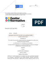 Decreto 4433 de 2004 - EVA - Función Pública