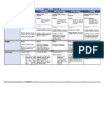 Weekly Timetable Week 2