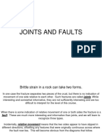 Joints and Faults