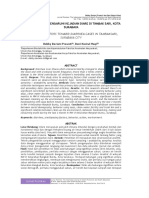 Influencing Factors Toward Diarrhea Cases in Tambaksari, Surabaya City