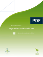 Ingeniería Ambiental Del Aire: Unidad 3. Aplicaciones de Las Operaciones Unitarias en Lo Ambiental