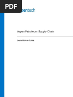 Aspen Petroleum Supply Chain: Installation Guide