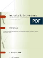 Introdução À Literatura