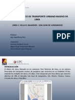 0 - Sistema Eléctrico de Transporte Urbano Masivo de Lima