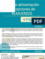 Guia Alimentación Almuerzos PDF