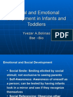 Social and Emotional Development in Infants and Toddlers