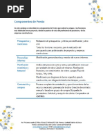 Modulos Presto BIMPRES