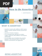 How To Be Assertive: AQSAFATIMA (60931)